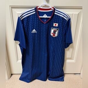 Adidas Men's Navy Japan Soccer Jersey